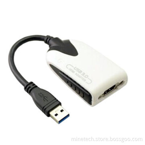 Extend mirror/HDMI cable, support 1080p USB 3.0 to HDMI Cable converterNew